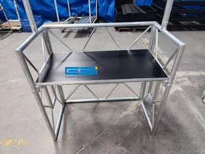 Cabina de DJ de aluminio ligera ESI para DJs móviles y conciertos - Product Image 4