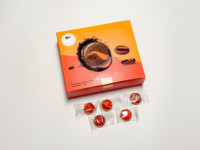 Nouveautés Boîtes en carton en papier blanc VIP Bio Honey Candy Power pour Ginseng Honey Candy Boîtes de gaufrage à revêtement UV