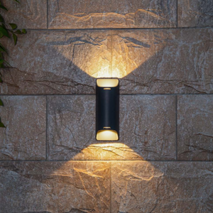 Lámpara de Pared LED Moderna para Exteriores SENZHAO, Iluminación Superior e Inferior, Impermeable, para Hoteles, Pasillos y Fachadas - Product Image 1