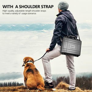 Amazear Étui rigide robuste pour drone DJI Mini 4 Pro Protection maximale Étanche Antichoc Sac de transport pour accessoires Extérieur - Product Image 6