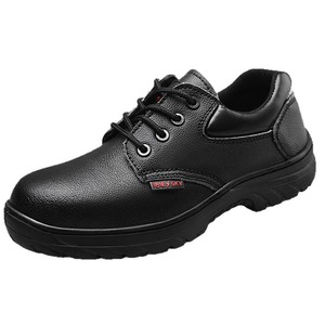 Electrician Safety Shoes 6KV Insulated Plastic Toe Anti Slip Cowhide Work Shoes Men Low Top - Product Image 3
