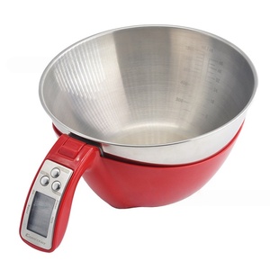 Balance alimentaire électronique Veidt en acier inoxydable pour cuisine, pâtisserie et farine, modèle 14192-259B, kit de balance alimentaire en gros - Product Image 5