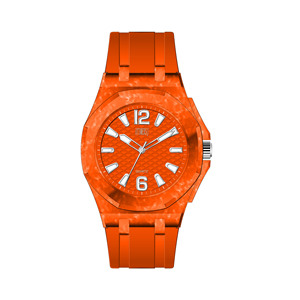 Reloj Bold Presence Statement con caja octogonal de 46 mm, correa de silicona, cuarzo analógico, deportivo, accesorio de moda diario para hombre. - Product Image 5