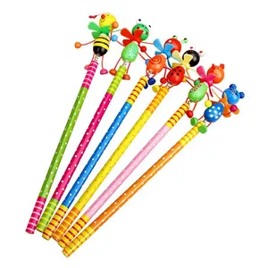 Lápiz de Madera con Diseño de Animalito, Superventas, con Mina HB para Niños, Incluye Decoración para la Punta - Product Image 3