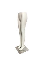 Mannequin de présentation de pantalons, modèle féminin, demi-corps, sur pied, personnalisé pour adultes, en FRP