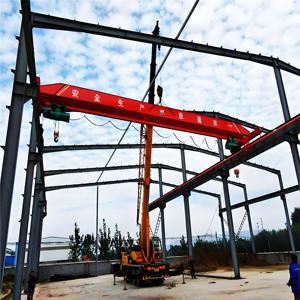 LDA Type Motor Driven Workshop Bridge Crane 20T A3 Single Beam Overhead Crane With Electric Hoist - Product Image 6