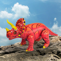 Décorations de fête très vendues, cadeau d'anniversaire, jouet dinosaure gonflable T-Rex pour la décoration