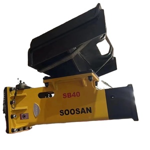 Disjoncteur hydraulique sb 40 type boîte avec accessoire de direction à dérapage adapté aux excavatrices de 2.5 à 4.5 tonnes adapté au chargeur bobcat - Product Image 1