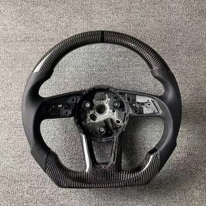 Ajuste para <span class=keywords><strong>Audi</strong></span> A3 <span class=keywords><strong>A4</strong></span> A5 B7 A6 Q5 Q7 S5 S4 <span class=keywords><strong>2006</strong></span> 2007 2008 2009 2010 2011 Rs3 Fancy Real Carbon Fiber Custom Car <span class=keywords><strong>Volante</strong></span> - Product Image 1