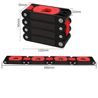 Mesureur de niveau pliable multifonction 36-72cm Mesure multi-angles Outils pour le travail du bois Tuyaux Escaliers Coins Pliable