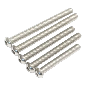 Vis à tête fraisée hexagonale ISO7380 en acier inoxydable 304 M5 M6 M12 M14 M16, filetage complet, extra longues 160-300mm - Product Image 2