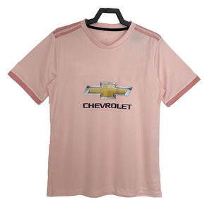 Maillots de football d'été à manches courtes rétro 2018/19 Manchester Away Jersey Ronaldinho Uniformes de compétition des clubs européens 100% - Product Image 1