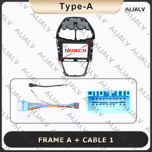 Cadre d'autoradio Android direct d'usine, fascia vidéo pour voiture pour BRILLIANCE Golden Cup SWY X3 2017-2022, cadre d'autoradio Android pour voiture - Product Image 5