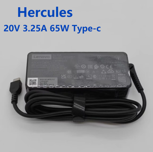 Adaptateur secteur pour ordinateur portable 20V 3.25A 65W <span class=keywords><strong>Type</strong></span>-<span class=keywords><strong>c</strong></span> USB <span class=keywords><strong>C</strong></span> pour <span class=keywords><strong>Lenovo</strong></span> 01FR024 SA10M13950 Notebook ADLX65YLC3D ADLX65YAC3A ADLX65YAC3D - Product Image 1