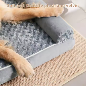 Lits pour chiens Offre Spéciale grand canapé imperméable lit pour animaux de compagnie avec couverture lavable amovible chenil chaud pour chiens de grande taille - Product Image 5