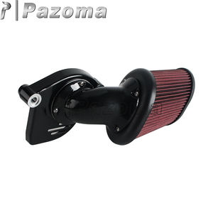 Filtre à air haute performance pour moto Harley Softail/Toruing/Freewheeler 2017-2024 | Filtre réutilisable lavable/Chrome/Noir - Product Image 3