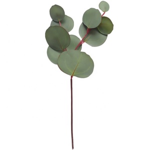 F-1663 بالجملة ريال اللمس بو الاصطناعي الأوكالبتوس جارلاند أوراق الأوكالبتوس الجذعية للزينة الزفاف - Product Image 3