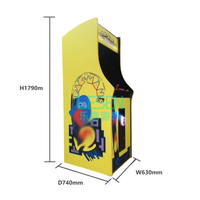 Borne d'arcade commerciale verticale Street Fighter LCD 22 pouces, borne multi-jeux à monnayeur pour l'investissement dans l'équipement de divertissement