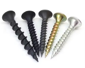 Hardware Supplies Wholesale Nails and <strong>Screws</strong> Steel Bugle Head Gypsum Board Tornillos Drywall <strong>Screw</strong> Black <strong>6-32</strong> mm <strong>Screw</strong> - Product Image 2
