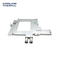 Placa Fría de Aluminio Soldada por Fricción Personalizada con Microcanal Interno para Módulo de Refrigeración de CPU, GPU y Servidor