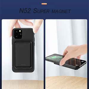 2025 nuevo banco de energía inalámbrico magnético de 5W 5000mAh para <span class=keywords><strong>Iphone</strong></span> 15 12 <span class=keywords><strong>Pro</strong></span> <span class=keywords><strong>Max</strong></span> 12 Mini cargador portátil imán banco de energía móvil - Product Image 3