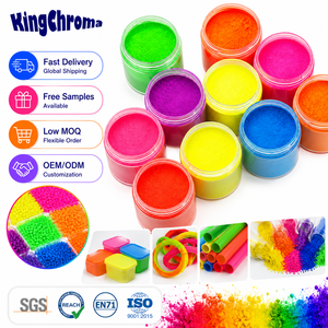 Poudre de colorant fluorescente de colorant de néon de force de teinture de bonne luminosité de couleur libre de métal lourd de - Product Image 1