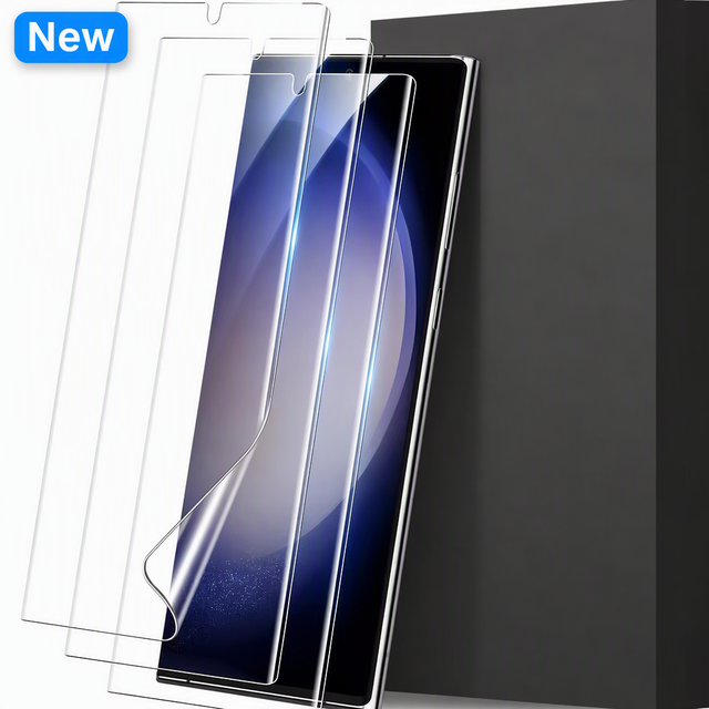 9H Hardness HD Clear Mobile Phone Screen Protector 0.15mm Super Thin Scratch Resistant Protective Glass for Samsung S24 iPhone