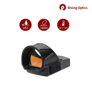 Mira Telescópica Cuinfi Falcon 1x26 Táctica Roja con Múltiples Retículas, Activación por Movimiento, Totalmente Multicapa, Mini Mira Reflex de Punto, 10 Niveles de Brillo, IPX7 - Product Image 2