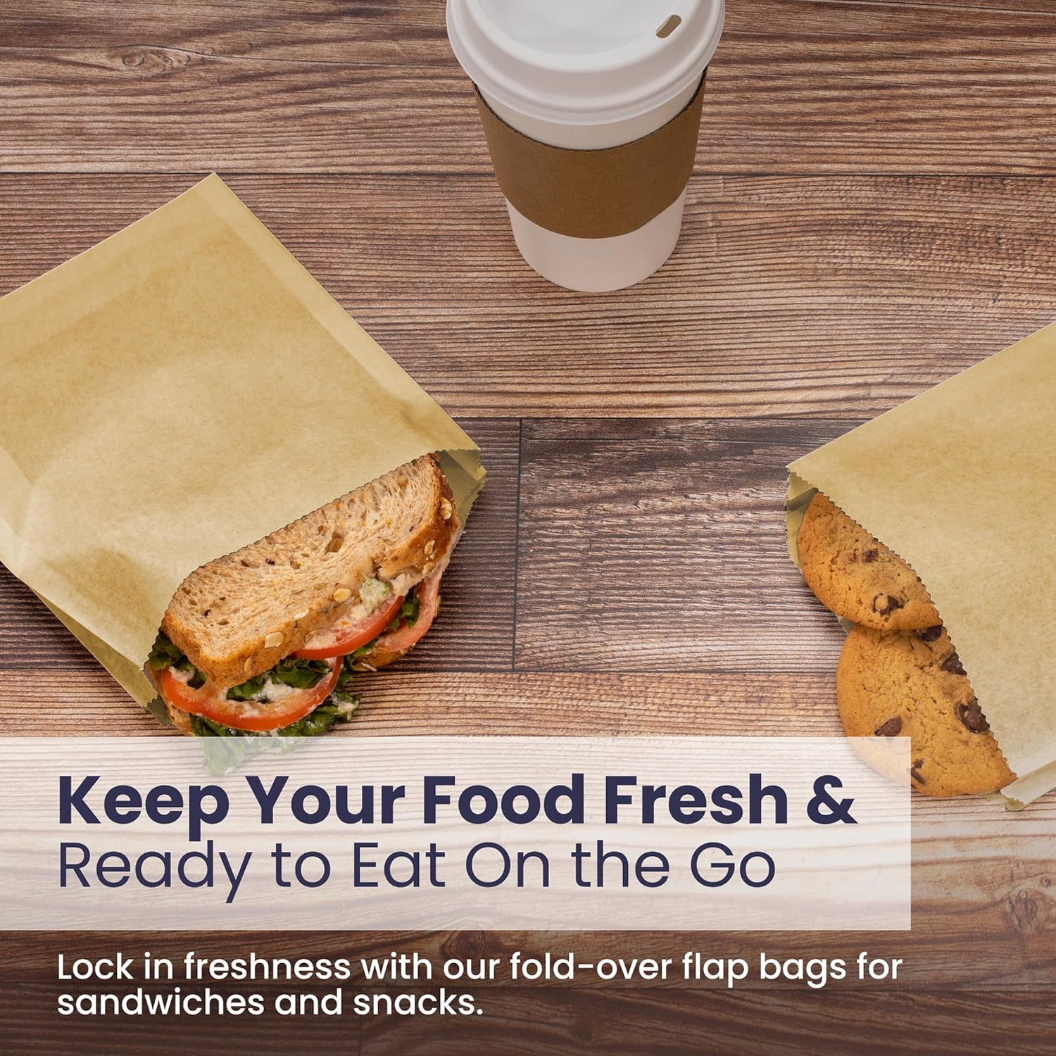 Glassine Paper Bag Bread Kraft Paper Bag Brown Paper Bag For Food