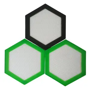 Wholesale Smoking Accessories Non-Stick Silicone Mat Custom Wax Concentrate Silicone Baking Mat