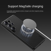 Pour téléphone S25Ultra, étui de protection d'objectif externe en TPU et PC, design simple, anti-chute, ensemble de photographie avec filtre