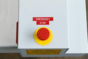 Cinta de etiquetas de vinilo compatible con impresora Brady BMP71, 57,6mm, M 15,2, rojo, adhesivo permanente para todo tipo de clima - Product Image 4