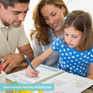 Planificador de Horarios, Cuaderno de Planificación Mensual, Lista de Tareas, Registro de Gestión, Cuaderno de Planificación para Escuelas, Familias y Empresas - Product Image 6