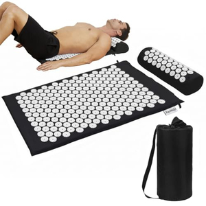 Tapis de massage d'acupression pour soulagement musculaire, avec picots en plastique Shakti, pour yoga - Product Image 1