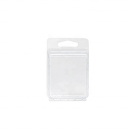 Boîte d'emballage en plastique transparent personnalisée pour savon, boîte à clapet pour bougie, emballage en blister avec trou pour la main