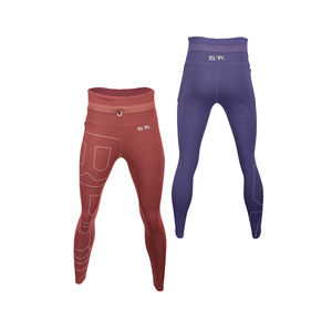 Legging de pantalón tejido de secado rápido para mujer con logotipo personalizado de precio alto para rutina de ejercicio - Product Image 2