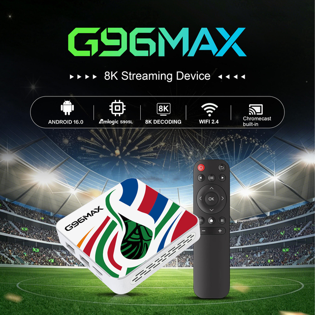 OEM ODM Android TV Box Factory Custom Logo Packaging UI Boot Logo TV Box for Local Brands G96max