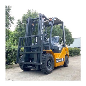 מחיר מפעל מלגזה דיזל חדשה בעלת ארבעה גלגלים 2.5 טון, מותאמת אישית, להרמה בכל סוגי השטח, מיני מלגזה דיזל קטנה לשטח - Product Image 2