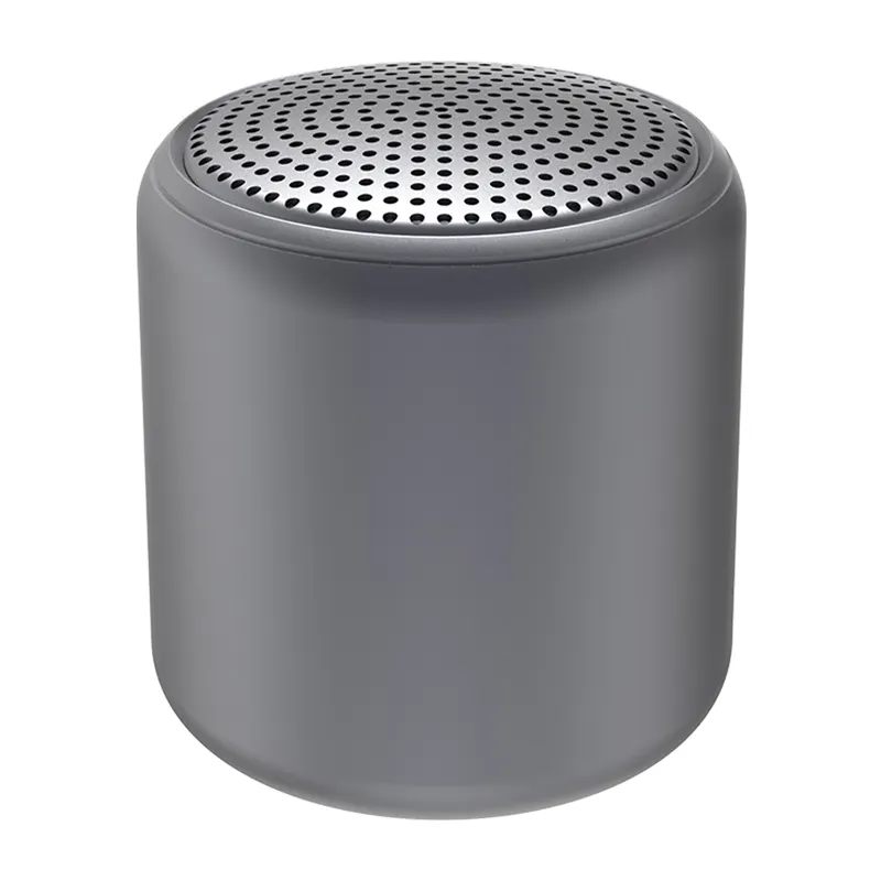 Fábrica fornecedor Portátil BT leitor de música subwoofer De Alumínio mini speaker Alto-falantes com luz