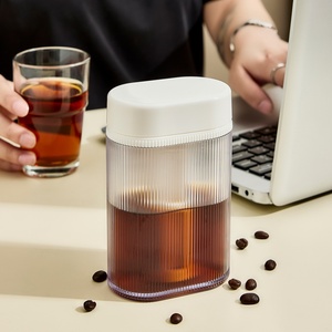 ขวดน้ำพลาสติกแบบ 2 in 1 สำหรับชงกาแฟเย็นพร้อมที่กรอง ป้องกันการรั่วซึม พกพาสะดวก ใช้ทำกาแฟเย็น ชา หรือน้ำผลไม้ผสม - Product Image 6