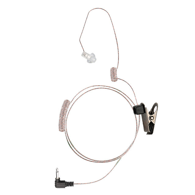 RayTalk 3.5mm Two Way Radio Wired Music Earphones Mini Hidden Security Earpiece IPX-3 Waterproof Custom Logo