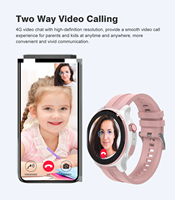 Reloj Inteligente para Niños LT46 de Alta Calidad, Más Vendido, 2026, 4G, Videollamada, GPS, LBS, Rastreador WIFI con Correa de Gel de Sílice, Resistente al Agua IP67