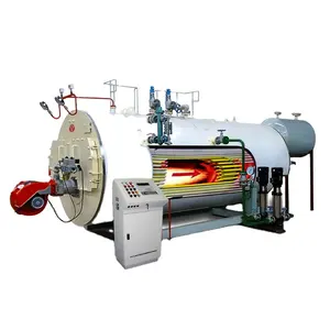 Diesel automático del gas 2ton 4ton 5ton 10ton 20ton Fabricante de la caldera de vapor para la planta de teñido