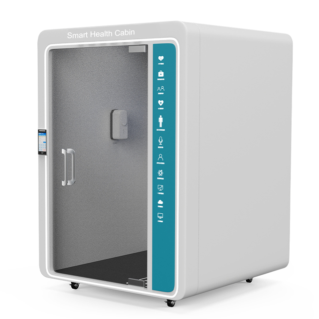 Hospital Management Telemedicine Station System Smart Health Cabin Remote Diagnosis