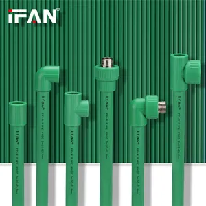 Fabricant IFAN matériaux de plomberie d'eau OEM raccord en T coudé raccord de tuyau en plastique raccords ppr