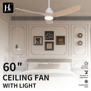 Ventilateur de plafond moderne avec lumière, 42 pouces, 52 pouces, 60 pouces, pour la maison, luxe, décoratif, lame en ABS, moteur CC, télécommande, BLDC, LED - Product Image 4