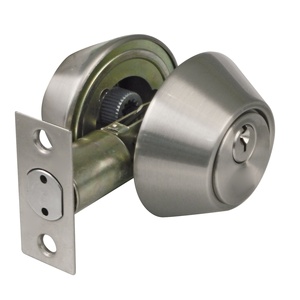 Chất lượng cao Hợp kim kẽm hai mặt hình ống cửa chốt cửa khóa với 3 phím cho lối vào/lối đi khóa cửa - Product Image 5