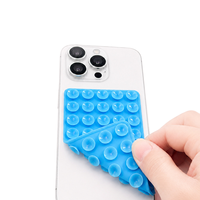 Soporte de silicona multiusos para teléfono con ventosa de doble cara para 40 vasos, soporte de agarre con ventosa para teléfono, soporte para funda de celular al por mayor