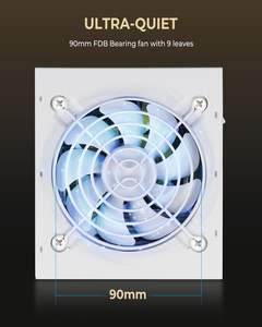 <span class=keywords><strong>SFX</strong></span> <span class=keywords><strong>750W</strong></span> 80 Plus <span class=keywords><strong>Gold</strong></span> Totalmente Modular Ultra-Silencioso 110V/220V PCIe 5,0 Compatible Multi-Protection Desktop PC Server PSU para juegos - Product Image 4