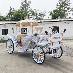 Nouvelle Conception de Carrosse de Mariage Cendrillon, Carrosse Électrique de Princesse, Carrosse Citrouille Cendrillon, Transport Spécial - Product Image 5